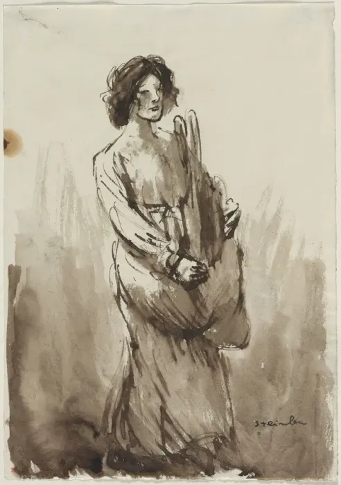 Framed Print : The Bread Carrier, fourth quarter 19th century or first quarter 20th century. Creator Framed Print : The Bread Carrier, fourth quarter 19th century or first quarter 20th century. Creator
