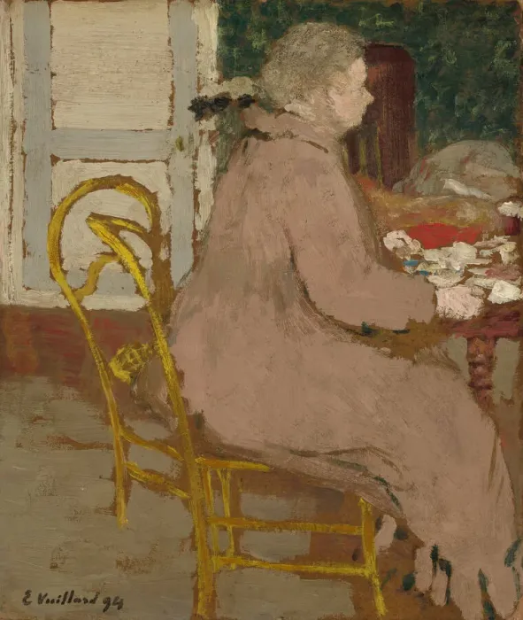 Framed Print : Breakfast, 1894. Creator: Edouard Vuillard Framed Print : Breakfast, 1894. Creator: Edouard Vuillard