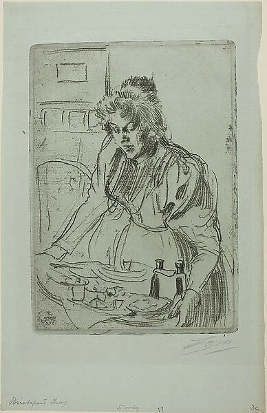The Breakfast, 1898. Creator: Anders Leonard Zorn