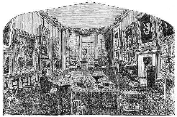 Breakfast-Room in the late Mr. Rogers's Residence, St. James's-Place, 1856. Creator: Charles William Sheeres