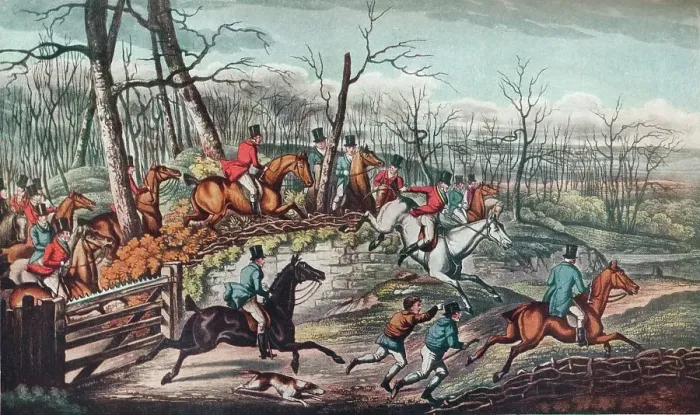 Framed Print : Breaking Cover, c1824 Framed Print : Breaking Cover, c1824
