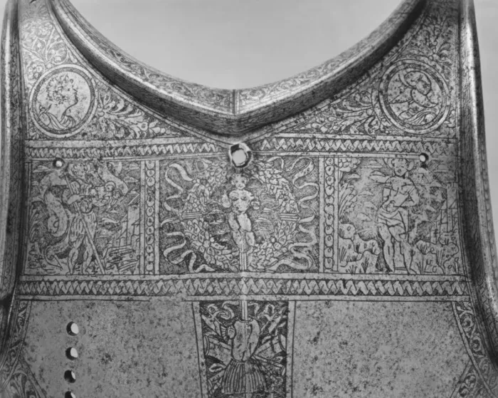 Framed Print : Breastplate, Italian, Milan, ca. 1510-15. Creator: Unknown Framed Print : Breastplate, Italian, Milan, ca. 1510-15. Creator: Unknown