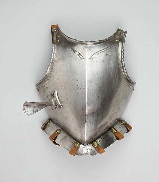 Breastplate with Lance Rest and Fauld, Italy, c. 1570. Creator: Unknown