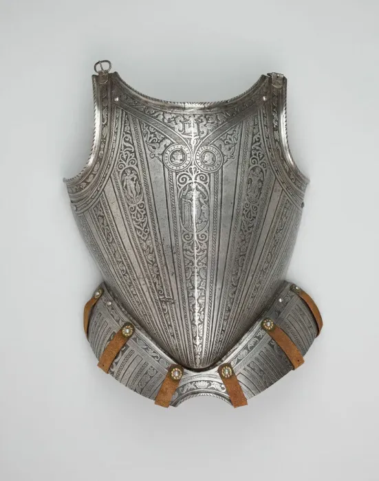 Framed Print : Breastplate, Milan, c. 1580 with some modern restorations. Creator: Unknown Framed Print : Breastplate, Milan, c. 1580 with some modern restorations. Creator: Unknown