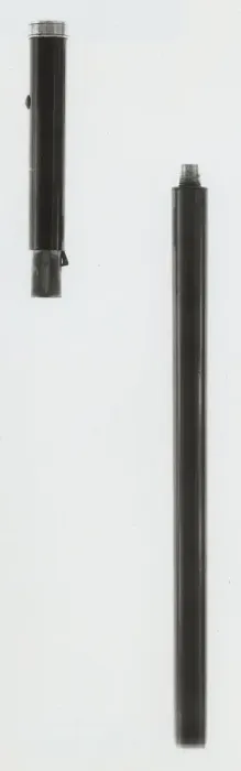 Framed Print : Breech-Loading Rim-Fire Rifle in Form of a Walking Stick, New York, 1858 Framed Print : Breech-Loading Rim-Fire Rifle in Form of a Walking Stick, New York, 1858