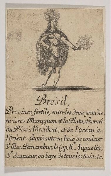 Bresil, 1644. Creator: Stefano della Bella