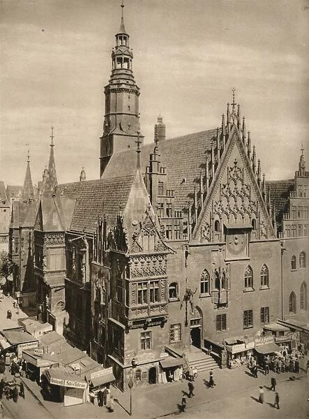 Breslau - Rathaus, 1931. Artist: Kurt Hielscher