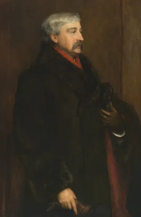 Framed Print : Bret Harte, 1884. Creator: John Pettie Framed Print : Bret Harte, 1884. Creator: John Pettie