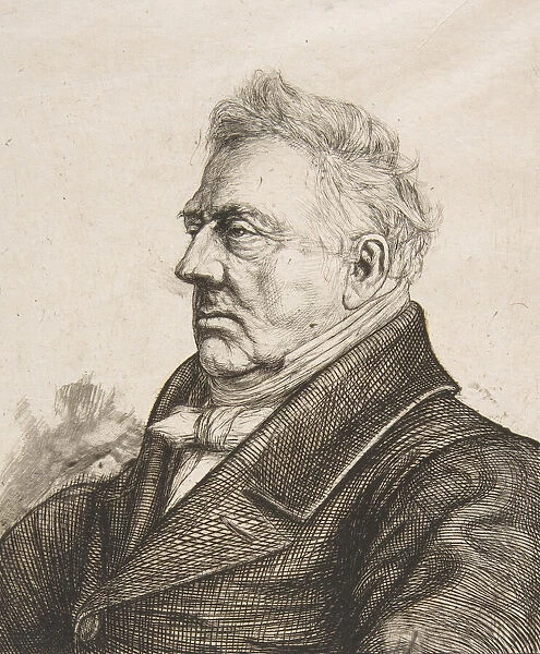The Breton archaeologist Louis Jacques Marie Bizeul, after a photograph, 1861