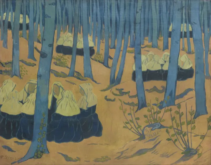 Framed Print : Breton Women, the Meeting in the Sacred Wood. (Bretonnes, reunion dans le bois sacre) Framed Print : Breton Women, the Meeting in the Sacred Wood. (Bretonnes, reunion dans le bois sacre)