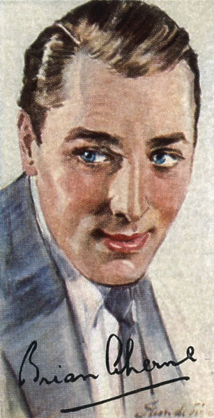 Brian Aherne, (1902-1986), English film actor who found success in Hollywood, 20th century