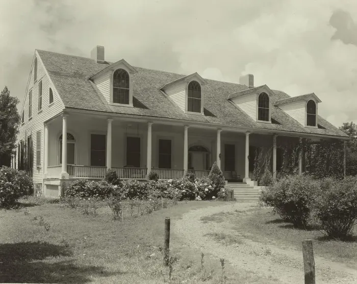 Framed Print : The Briars, Natchez vic. Adams County, Mississippi, 1938. Creator: Frances Benjamin Johnston Framed Print : The Briars, Natchez vic. Adams County, Mississippi, 1938. Creator: Frances Benjamin Johnston