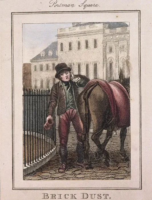 Framed Print : Brick Dust, Cries of London, 1804 Framed Print : Brick Dust, Cries of London, 1804