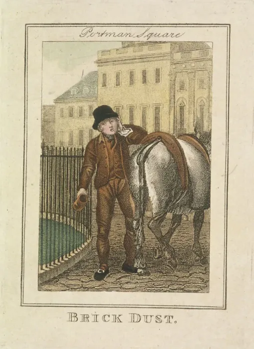 Framed Print : Brick Dust, Cries of London, 1804 Framed Print : Brick Dust, Cries of London, 1804