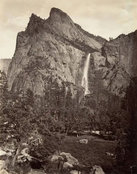 Framed Print : Bridal Veil Fall, 940 feet, Yosemite, ca. 1872, printed ca. 1876 Framed Print : Bridal Veil Fall, 940 feet, Yosemite, ca. 1872, printed ca. 1876