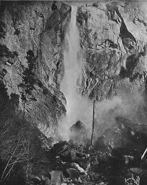 Bridal Veil Fall, Yosemite, California, USA, c1900. Creator: Unknown