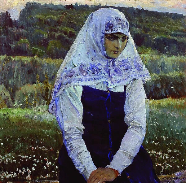 The Bride of Christ. Artist: Nesterov, Mikhail Vasilyevich (1862-1942)