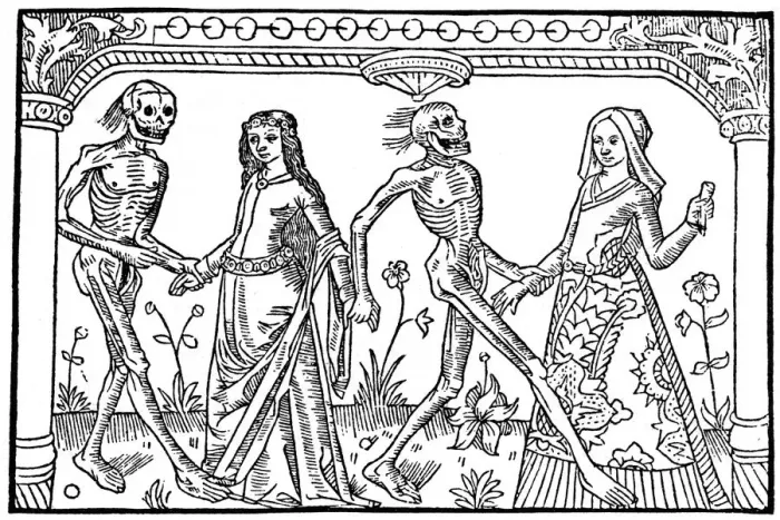 Framed Print : The Bride, the Daughter of Joy and their dead Selves, 1486 (1964) Framed Print : The Bride, the Daughter of Joy and their dead Selves, 1486 (1964)