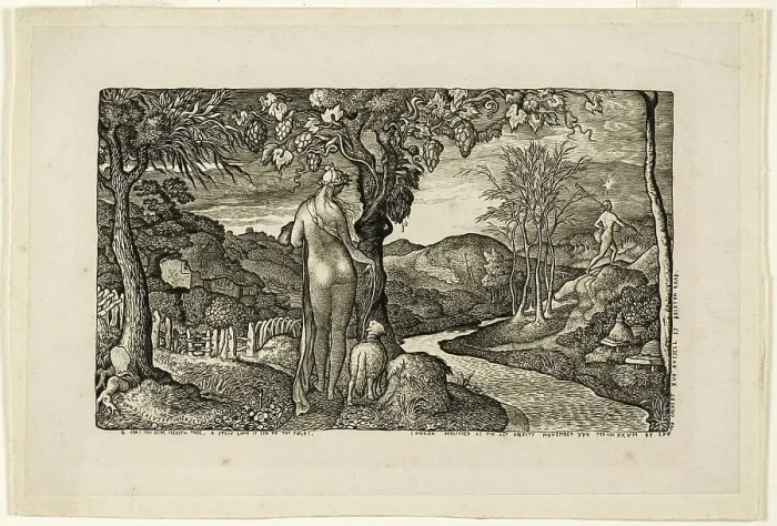 Framed Print : The Bride, n.d. Creator: Edward Calvert Framed Print : The Bride, n.d. Creator: Edward Calvert