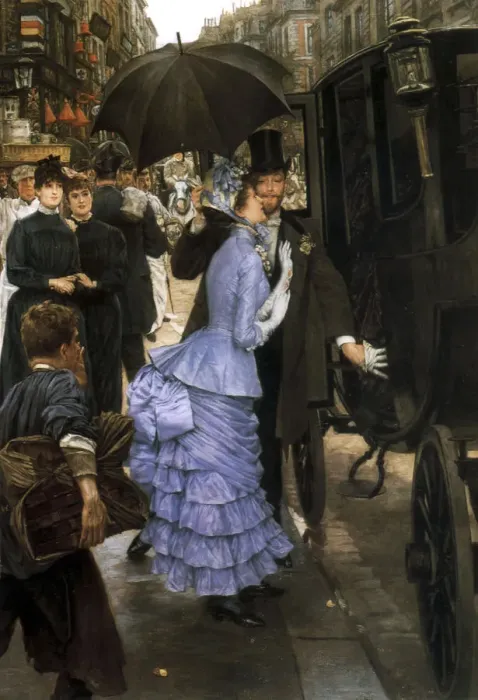 Framed Print : The Bridesmaid, 1883-1885. Artist: James Tissot Framed Print : The Bridesmaid, 1883-1885. Artist: James Tissot