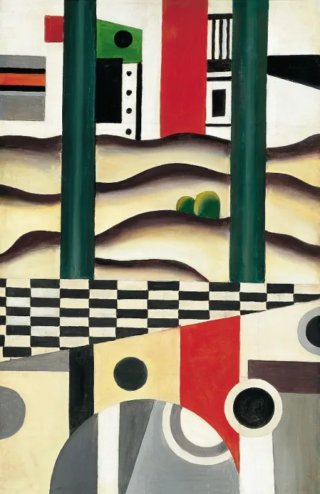 Framed Print : The Bridge, 1923. Creator: Fernand Leger Framed Print : The Bridge, 1923. Creator: Fernand Leger