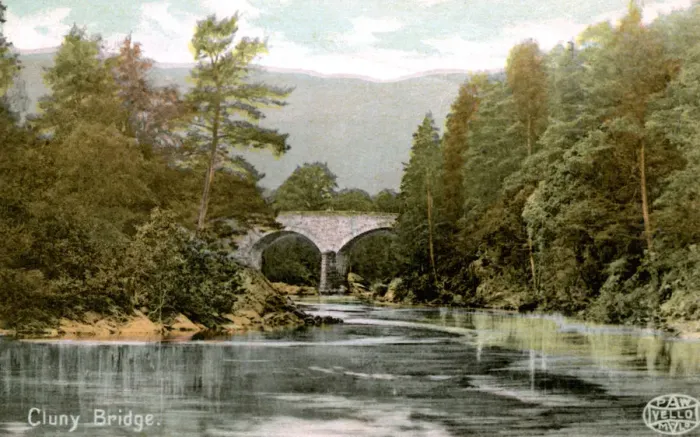 Framed Print : Bridge of Cluny, near Pitlochry, Perthshire, Scotland, early 20th century Framed Print : Bridge of Cluny, near Pitlochry, Perthshire, Scotland, early 20th century