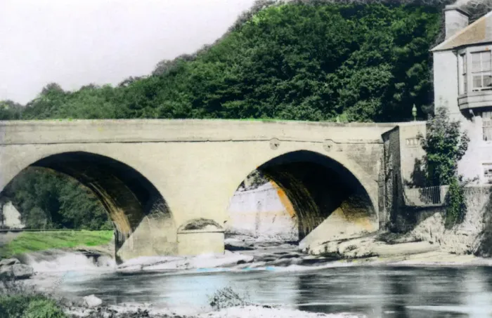 Framed Print : Bridge over the River Allan, Bridge-of-Allan, Stirling, 1926. Artist: Cavenders Ltd Framed Print : Bridge over the River Allan, Bridge-of-Allan, Stirling, 1926. Artist: Cavenders Ltd