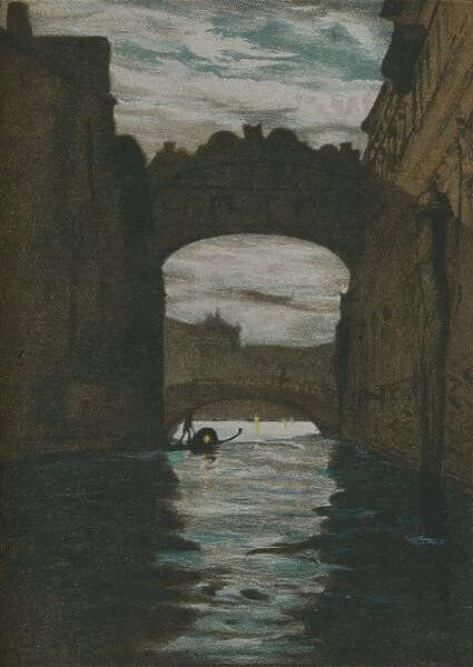 The Bridge of Sighs, c1860. Artist: Charles Edward Holloway