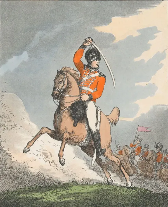 Framed Print : Bridle Arm Protect, September 1, 1798. September 1, 1798. Creator: Thomas Rowlandson Framed Print : Bridle Arm Protect, September 1, 1798. September 1, 1798. Creator: Thomas Rowlandson