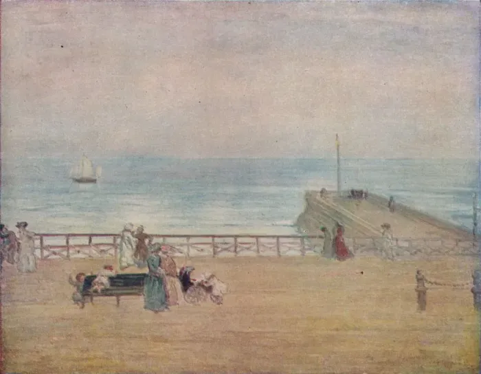 Framed Print : Brighton, c1905, (1918). Artist: Charles Conder Framed Print : Brighton, c1905, (1918). Artist: Charles Conder