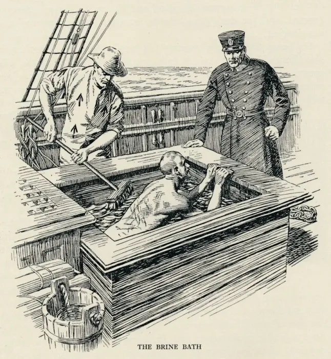 Framed Print : The brine bath, (1834), 1934 Framed Print : The brine bath, (1834), 1934