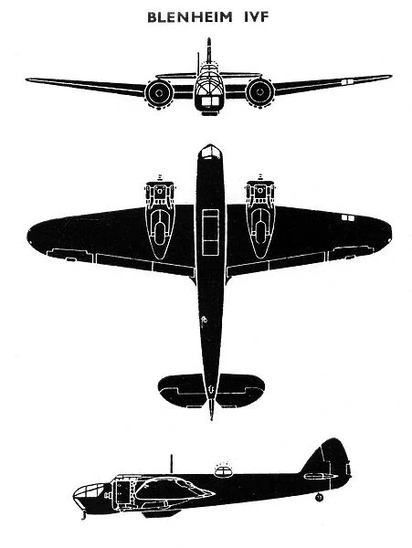 Bristol Blenheim Mk IVF, 1941