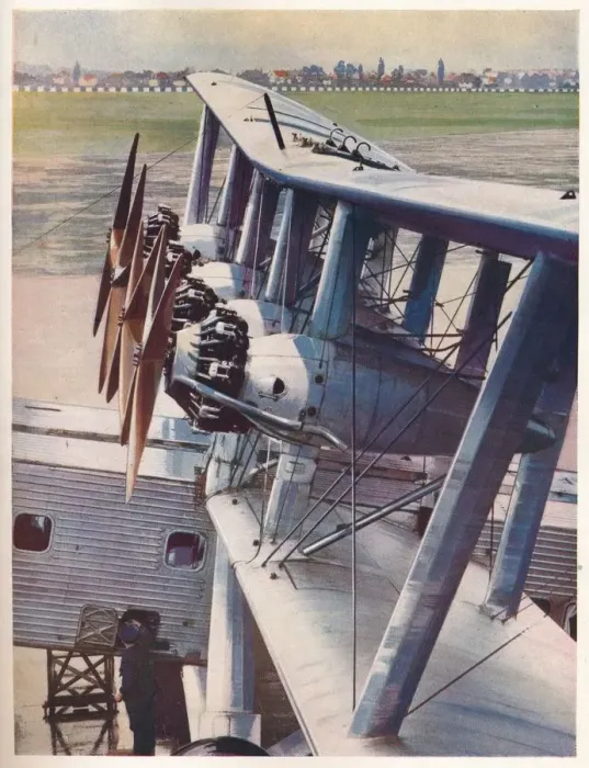 Framed Print : The four Bristol Jupiter engines of the Imperial Airways liner Scylla, c1936 (c1937) Framed Print : The four Bristol Jupiter engines of the Imperial Airways liner Scylla, c1936 (c1937)