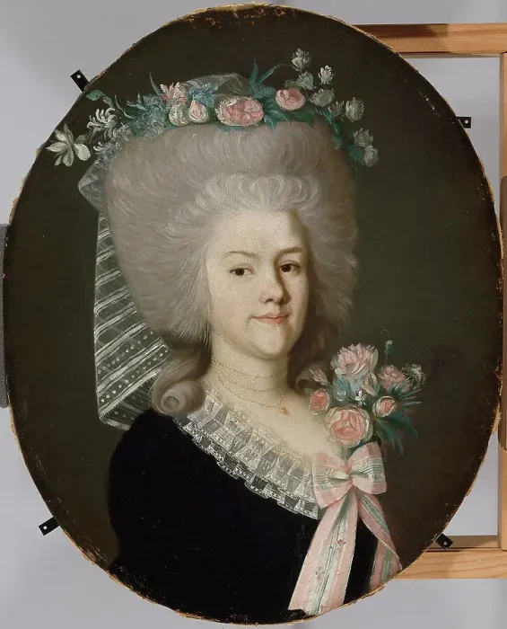 Framed Print : Brita Elisabet Gyllenspetz, 1785-1787. Creator: Nils Schillmark Framed Print : Brita Elisabet Gyllenspetz, 1785-1787. Creator: Nils Schillmark