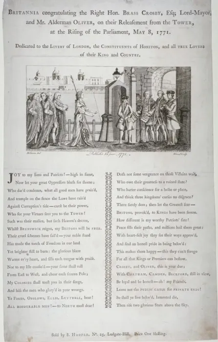 Framed Print : Britannia congratulating the Lord Mayor of London, 1771. Artist: Bland Framed Print : Britannia congratulating the Lord Mayor of London, 1771. Artist: Bland