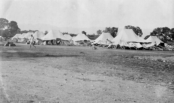 British army encampment, Dehra Dun, India, 1917