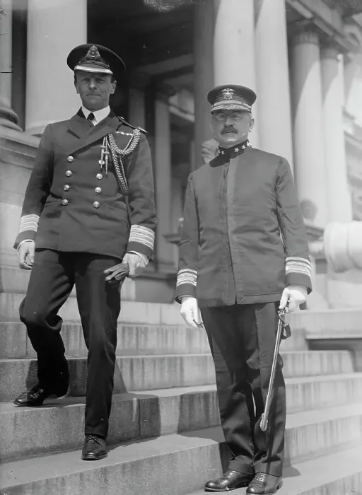 Framed Print : British Commission To U.S. - Gen. V.A. Lawford, Left, And Admiral Fletcher, U.S.N. 1917. Creator: Harris & Ewing. British Commission To U.S. - Gen. V.A. Lawford, Left, And Admiral Fletcher, U.S.N. 1917. Creator: Harris & Ewing Framed Print : British Commission To U.S. - Gen. V.A. Lawford, Left, And Admiral Fletcher, U.S.N. 1917. Creator: Harris & Ewing. British Commission To U.S. - Gen. V.A. Lawford, Left, And Admiral Fletcher, U.S.N. 1917. Creator: Harris & Ewing