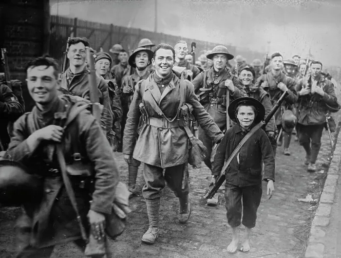 Framed Print : British enter Lille, 18 Oct 1918. Creator: Bain News Service Framed Print : British enter Lille, 18 Oct 1918. Creator: Bain News Service