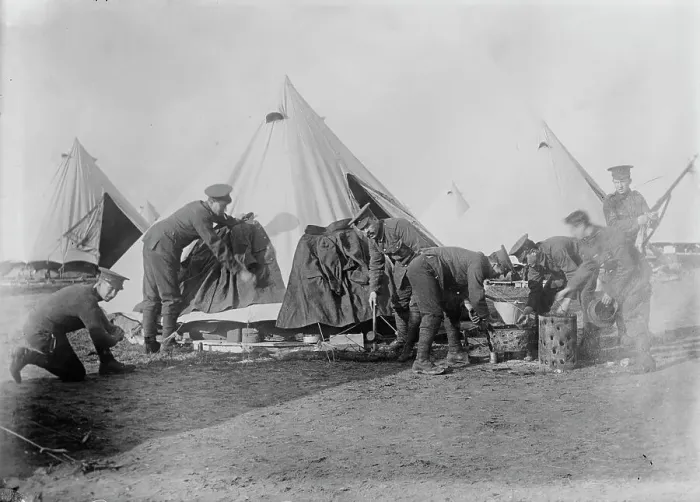 Framed Print : British at Etaples, France, Feb. 1915. Creator: Bain News Service Framed Print : British at Etaples, France, Feb. 1915. Creator: Bain News Service
