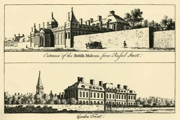 Framed Print : British Museum, c1753-1810, (1925). Creator: Unknown Framed Print : British Museum, c1753-1810, (1925). Creator: Unknown