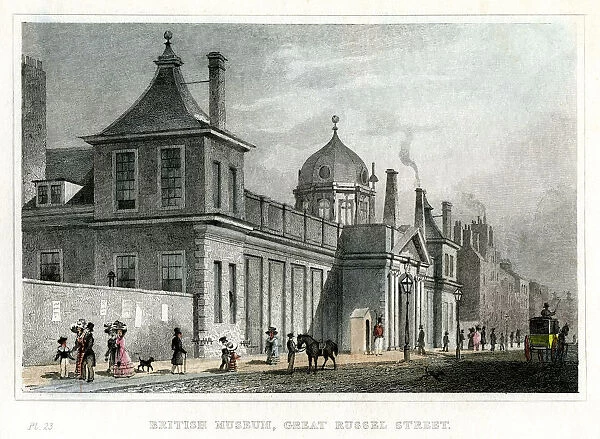 British Museum, Great Russell Street, London, 19th century