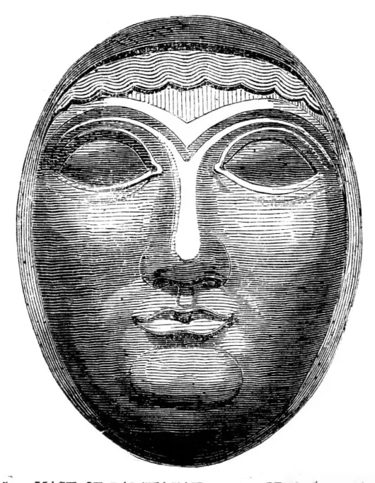 Framed Print : The British Museum - Nineveh Sculptures: Mask of Rabshakah, the King's Cupbearer, 1857. Creator: Unknown Framed Print : The British Museum - Nineveh Sculptures: Mask of Rabshakah, the King's Cupbearer, 1857. Creator: Unknown