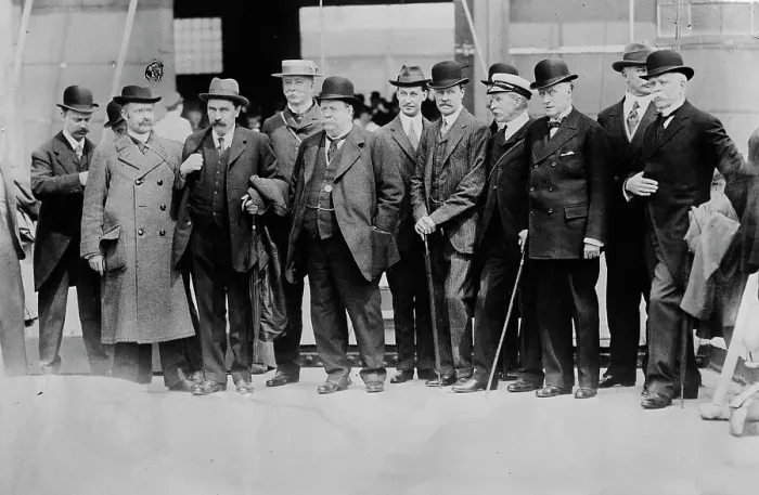 Framed Print : British Peace delegates, 1913. Creator: Bain News Service Framed Print : British Peace delegates, 1913. Creator: Bain News Service