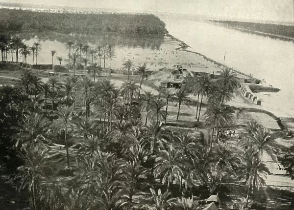 A British Position on the River Tigris, (1919). Creator: Unknown