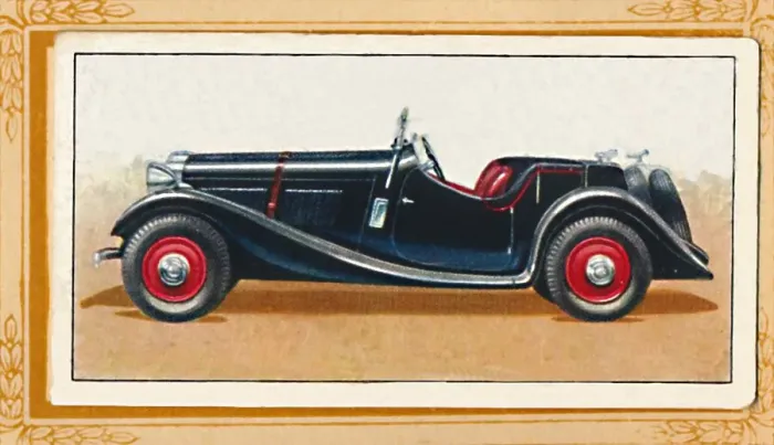 Framed Print : British Salmson 20-90 Sports Two-Seater, c1936 Framed Print : British Salmson 20-90 Sports Two-Seater, c1936