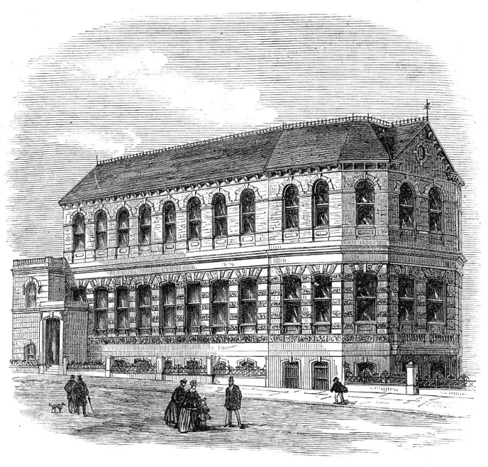 Framed Print : British Schools, St. Leonards-On-Sea, 1869. Creator: Unknown Framed Print : British Schools, St. Leonards-On-Sea, 1869. Creator: Unknown