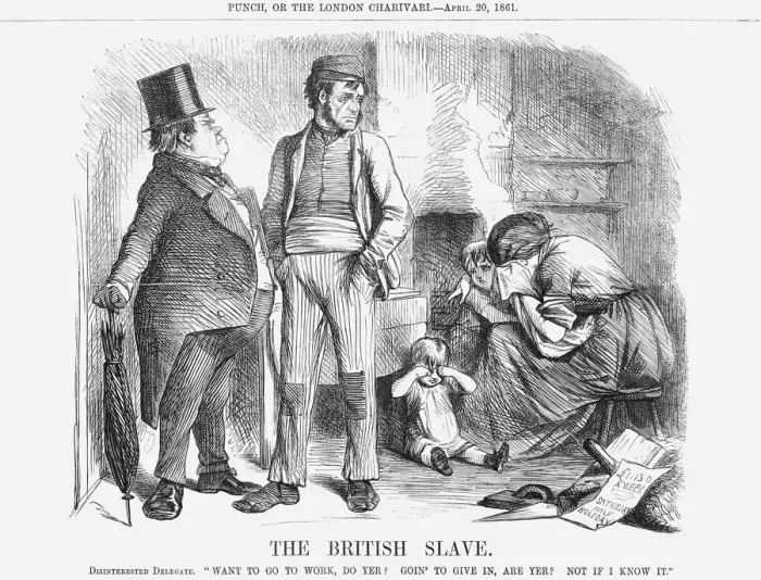 Framed Print : The British Slave, 1861 Framed Print : The British Slave, 1861