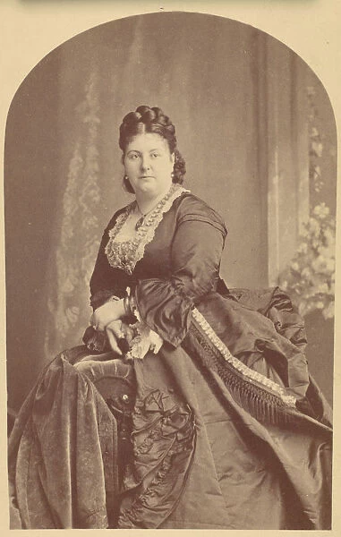 The British Soprano Euphrosyne Parepa-Rosa (1836-1874), 1870s. Creator: Jeremiah Gurney