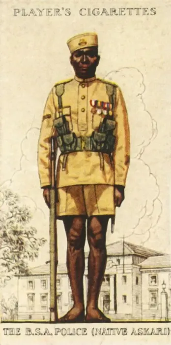 Framed Print : The British South Africa Police (Native Askari), 1936. Creator: Unknown Framed Print : The British South Africa Police (Native Askari), 1936. Creator: Unknown