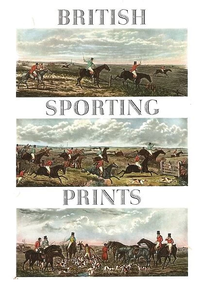 British Sporting Prints, c1955. Creator: Unknown